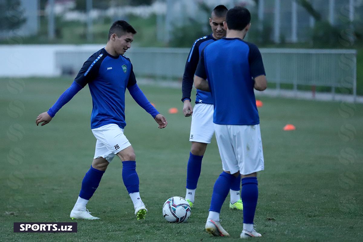 02.09.2020 Uzbekistan Pre-match Training